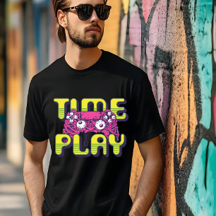 Tiempo de jugar - Camiseta divertida y elegante pa