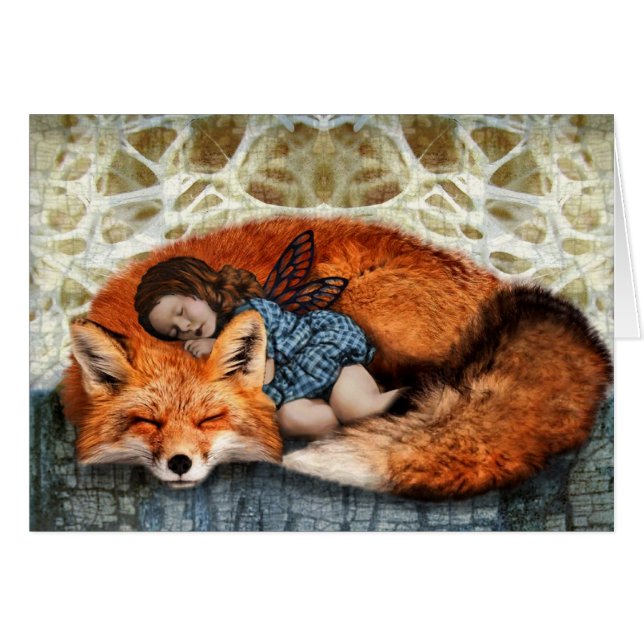 Tiempo de la siesta (Fox y niño) (Anverso (Horizontal))