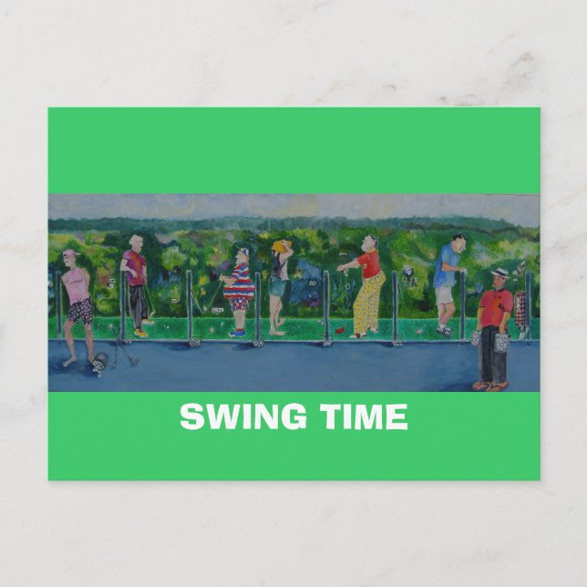 TIEMPO DE NAVEGACIÓN - Invitación a salir del golf (Anverso)