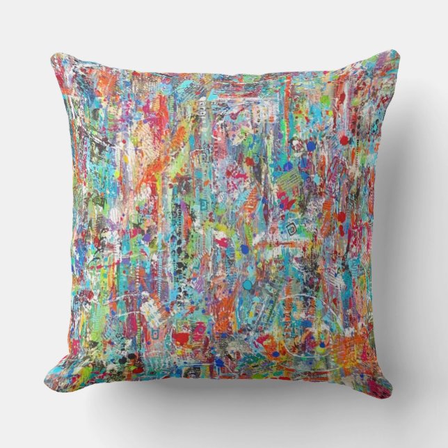 Tiempo de padre 20 x 20 Cojín decorativo al aire l (Anverso)