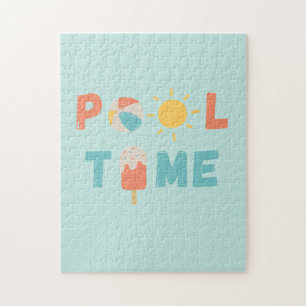 tiempo de pool. Puzle