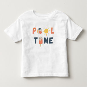 tiempo de pool. Toddler T-Shirt & Tops