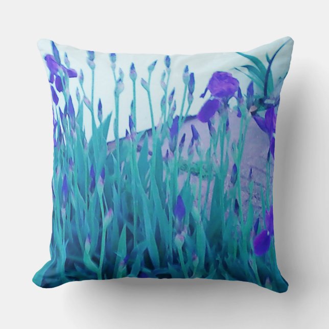 Tiempo de primavera 22 almohada cuadrada (Anverso)