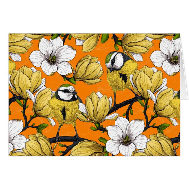 Tiempo de primavera en amarillo (Anverso (Horizontal))