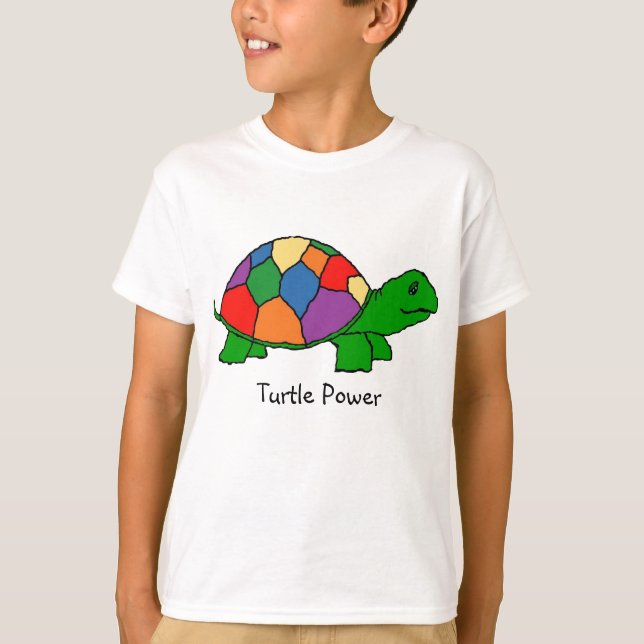 Tiempo de tortuga - Niños camiseta de ropa estadou (Anverso)