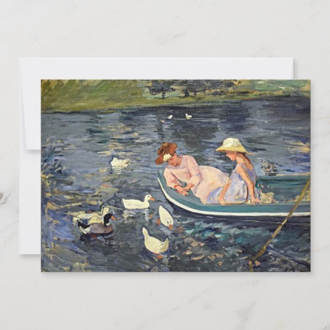 Tiempo de verano dos | Mary Cassatt (Anverso)