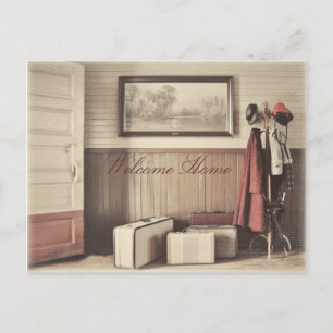 Tiempo de viaje - Tarjeta postal - Colorizado