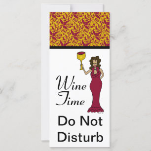 "Tiempo De Vino" Diva Damask No Perturba