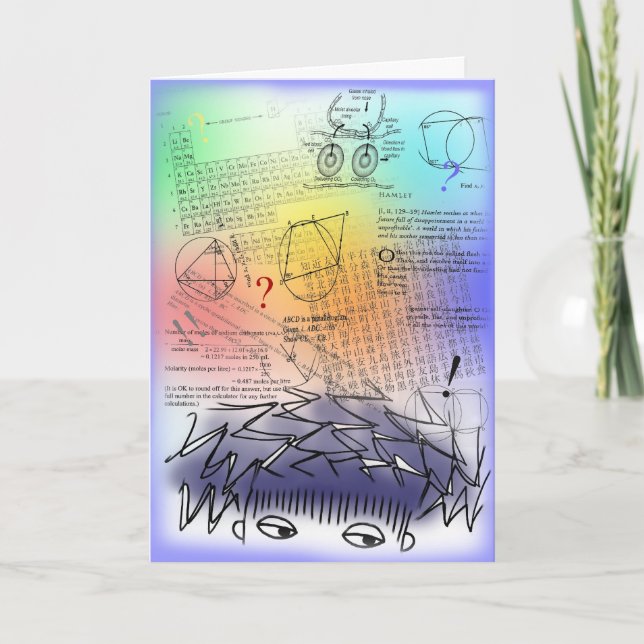 ¡Tiempo del examen!! Tarjeta (C20) (Anverso)