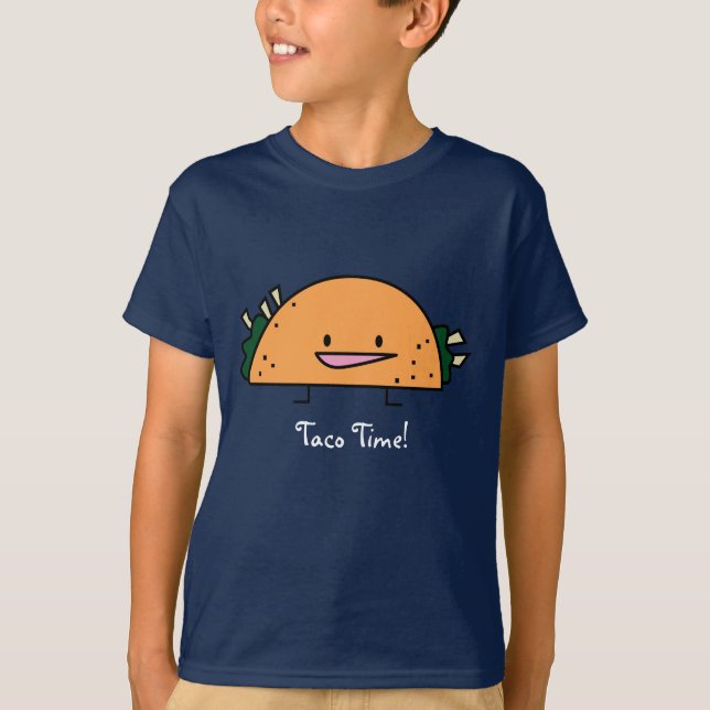 ¡Tiempo del Taco! - Camiseta de los niños (Anverso)
