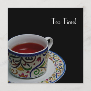 ¡Tiempo del té! Invitación