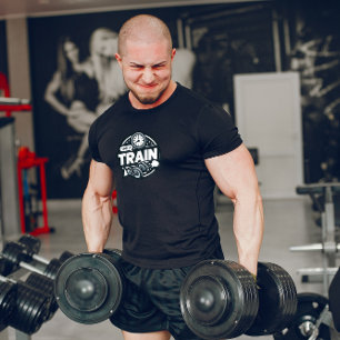 Tiempo en blanco y negro para entrenar camisetas