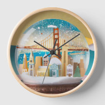 "Tiempo festivo: Reloj elegante de Yuletide"