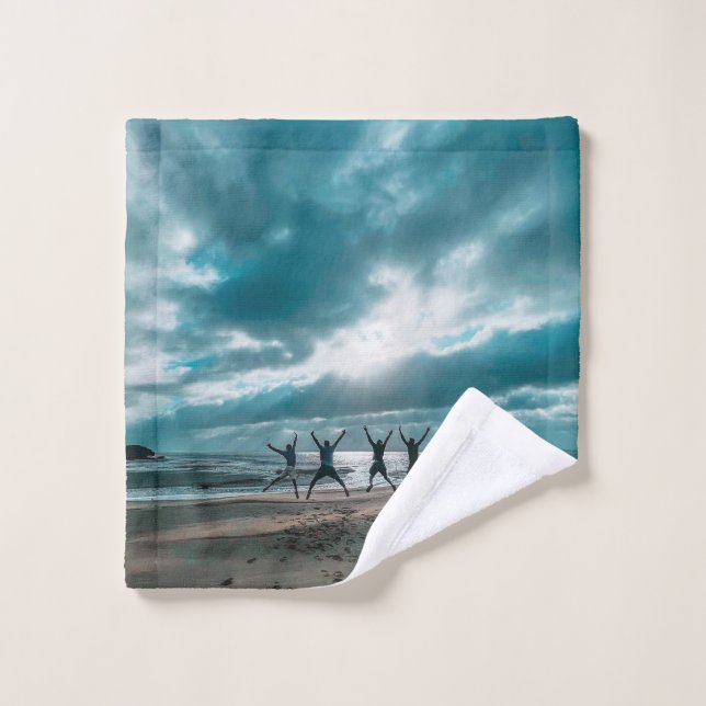 Tiempo gastado con presupuesto familiar reloj de p (Toallita)