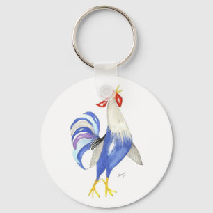 Tiempo PARA DESPERTAR -- llavero del gallo