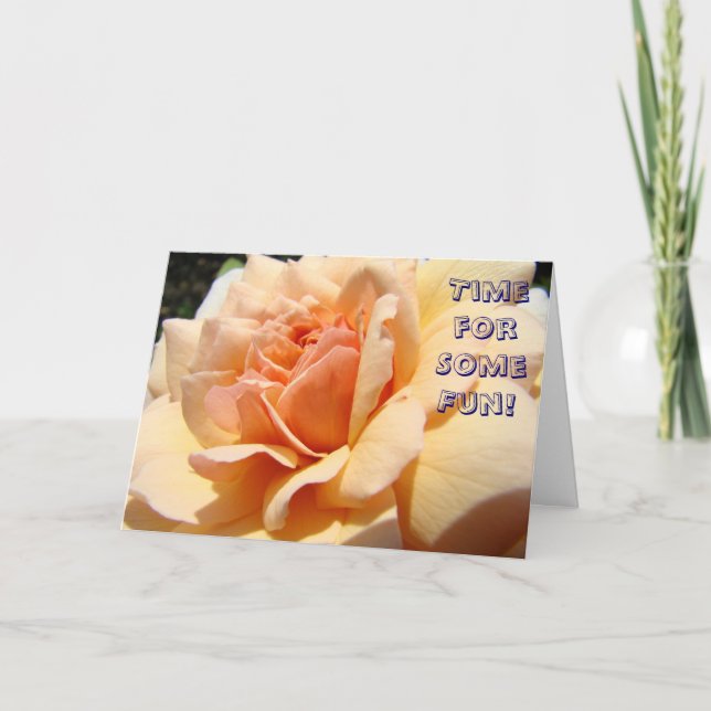 ¡Tiempo para divertirse! Invitaciones de Shower de (Anverso)