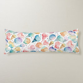 Tiempo para el almohada del cuerpo del helado