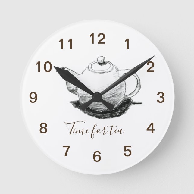 Tiempo para el reloj del té (Anverso)