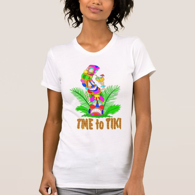 Tiempo para la camiseta Tiki (Anverso)