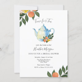 Tiempo para la invitación a la ducha de novia del
