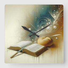 "Tiempo para la palabra" reloj de pared