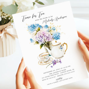 Tiempo para una invitación a una ducha de novia po