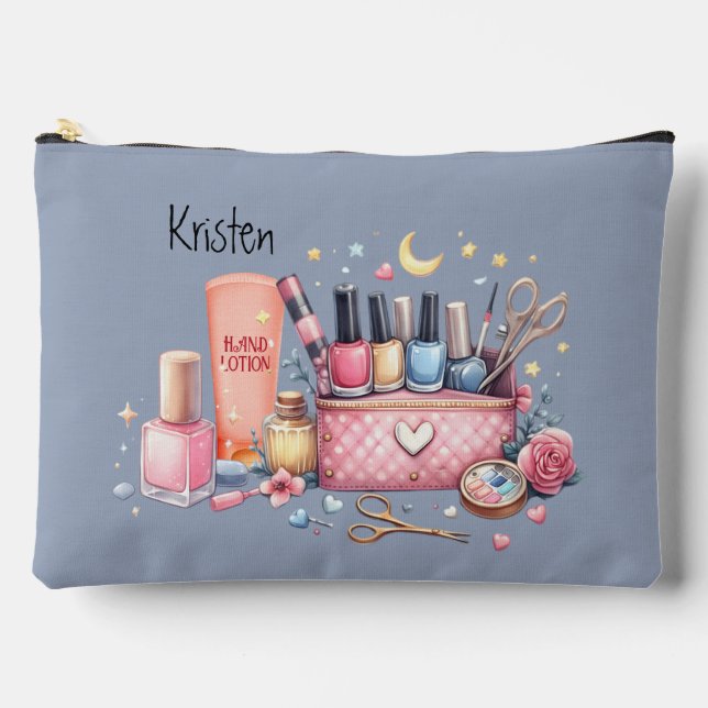 Tiempo Para Una Manicura De Una Bolsa De Accesorio (Anverso)