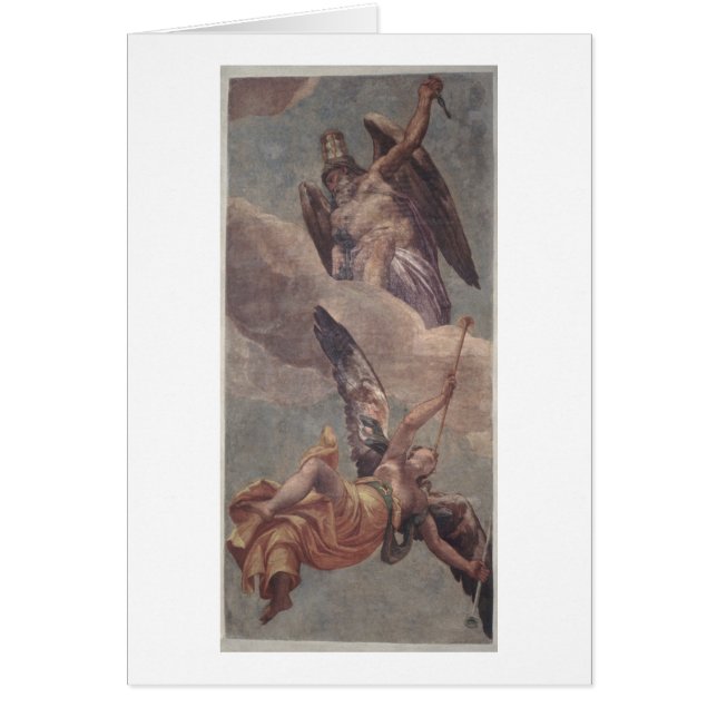 Tiempo y fama, de la sacristía (fresco) (Frente)