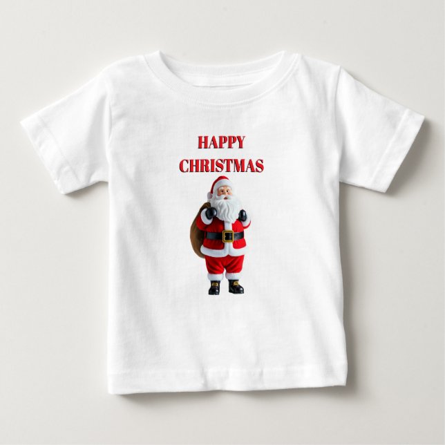 "Tiempos alegres: Niños felices Navidades camiseta (Anverso)