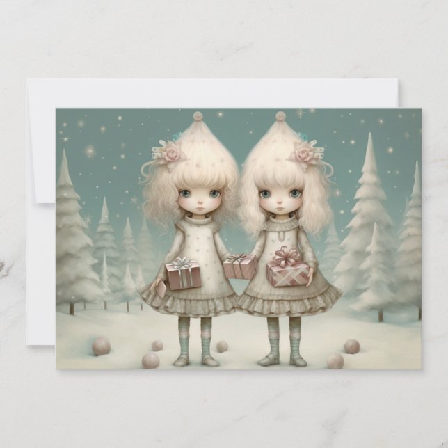 Tiempos de alegría: deseándote una feliz Navidad (Anverso)