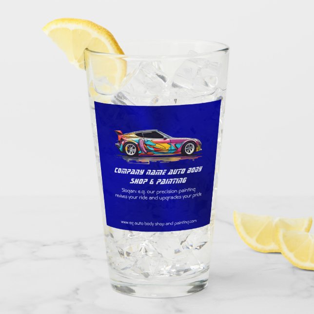 Tienda de carrocería automática y pintura de preci (Anverso (hielo))