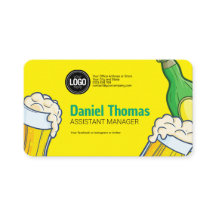 Tienda de Cerveza | Tarjeta de Visita Personalizad