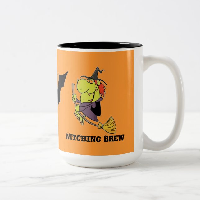TIENDA DE DIVERSIÓN DE HALLOWEEN - TAZAS DE CAFÉ - (Derecha)