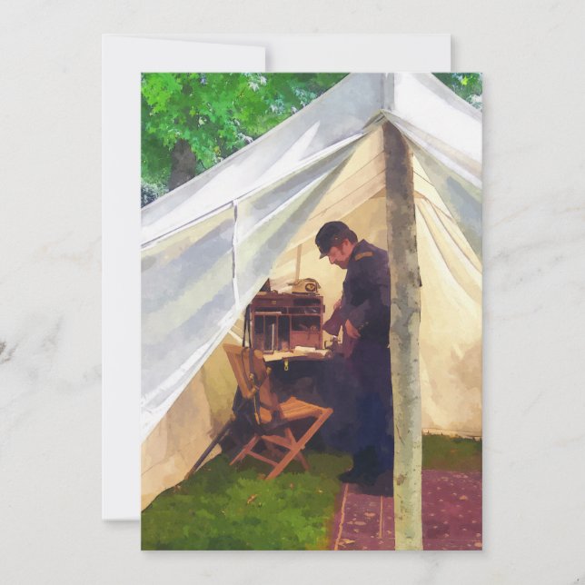 Tienda de oficiales de guerra civil (Anverso)