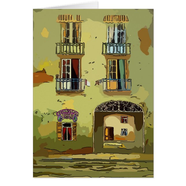 Tienda de panaderías del barrio antiguo (Frente)