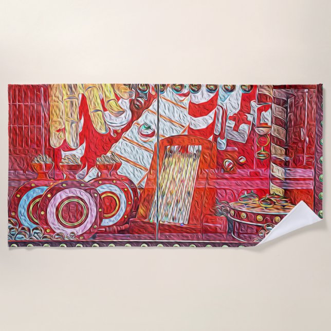 Tienda de regalos de Bahía de Navidades Toalla de  (Anverso)