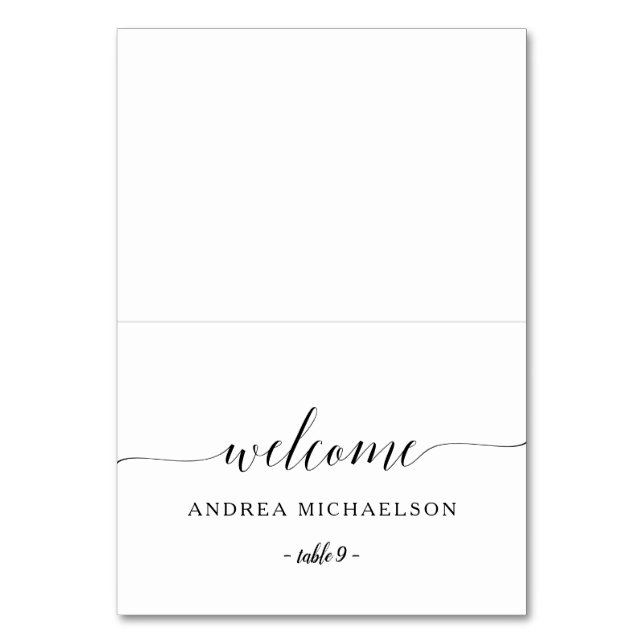 Tienda de tarjetas boda - caligrafía romántica (Anverso)