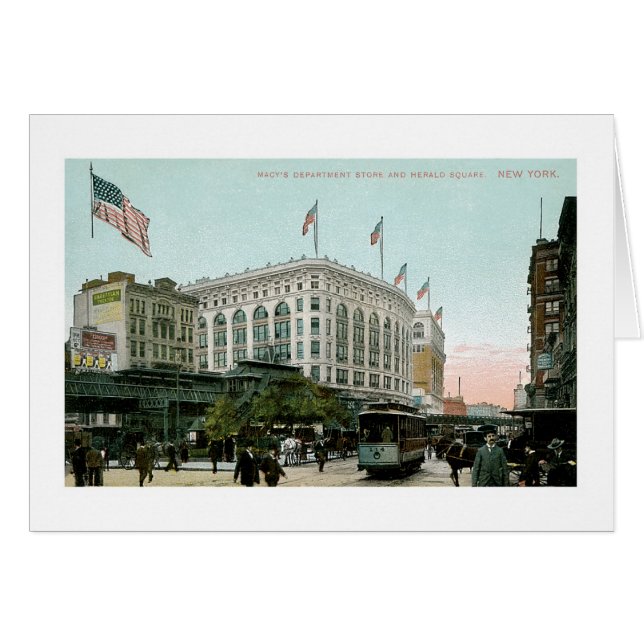 Tienda Macy's, Nueva York (Anverso (Horizontal))