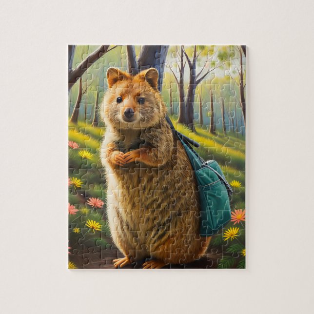 Tienda Madre Quokka, rompecabezas de Jigsaw (Vertical)