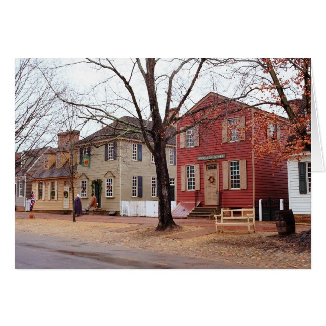 Tiendas coloniales - Williamsburg (Anverso (Horizontal))