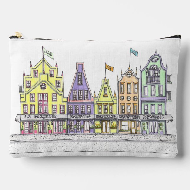 Tiendas italianas Bolsa accesoria grande (Anverso)