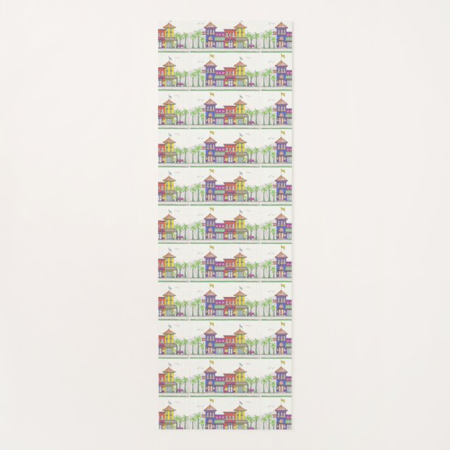 Tiendas tropicales Yoga Mat (Anverso)