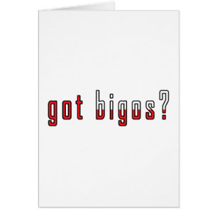 ¿tiene bigos? Bandera