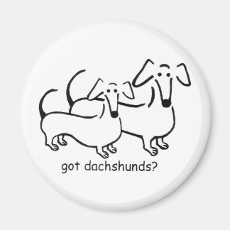 ¿tiene dachshunds? Imán