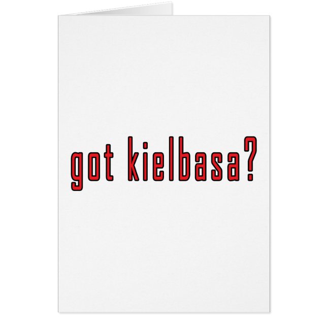 ¿tiene kielbasa? (Frente)