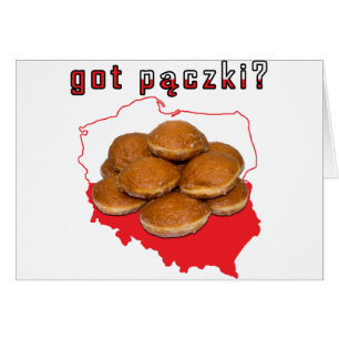¿tiene paczki? Mapa polaco