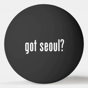 ¿tiene seúl? bola de ping pong