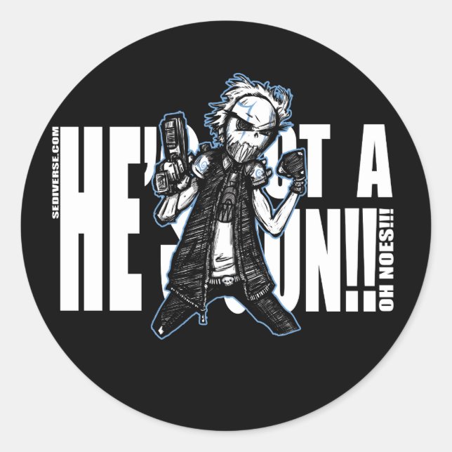 Tiene un Pegatina de armas (Anverso)