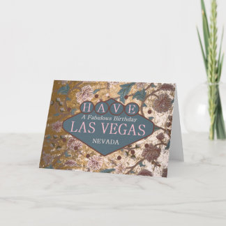 TIENE UNA Fabulosa Tarjeta De Cumpleaños De Las Ve