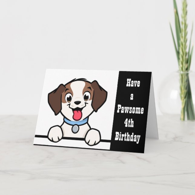 TIENE UNA TARJETA *** DE 3 CUMPLEAÑOS** (Anverso)